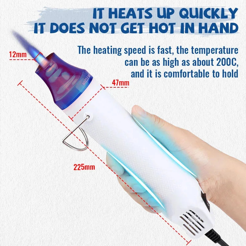 220V Hot Air Gun Soldering Temperature Blower Gun Electric P
