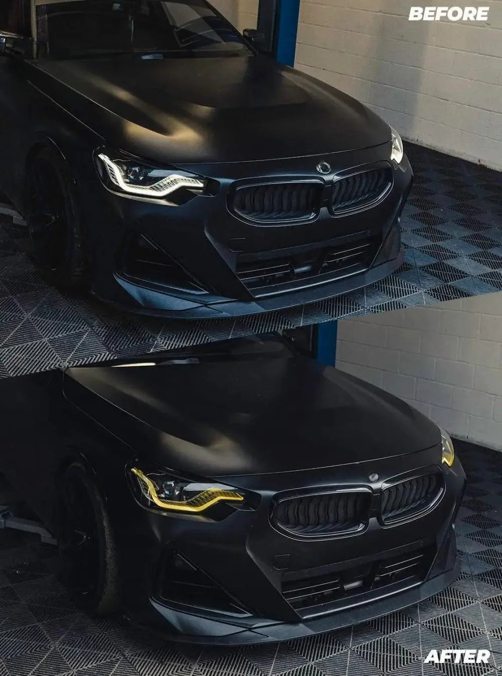 Angel Eye New DRL Board For 2022 2023 BMW 2 series M2 LCI G42 G87 M240i CSL LED Daytime Running Light Turn
