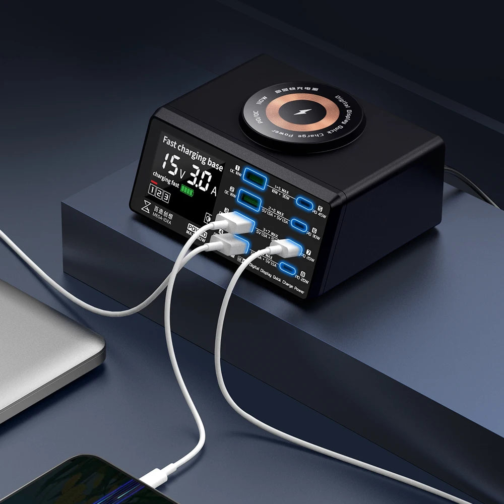 Qianli Mega-idea Digits Display Desktop Power Supply PQW110 