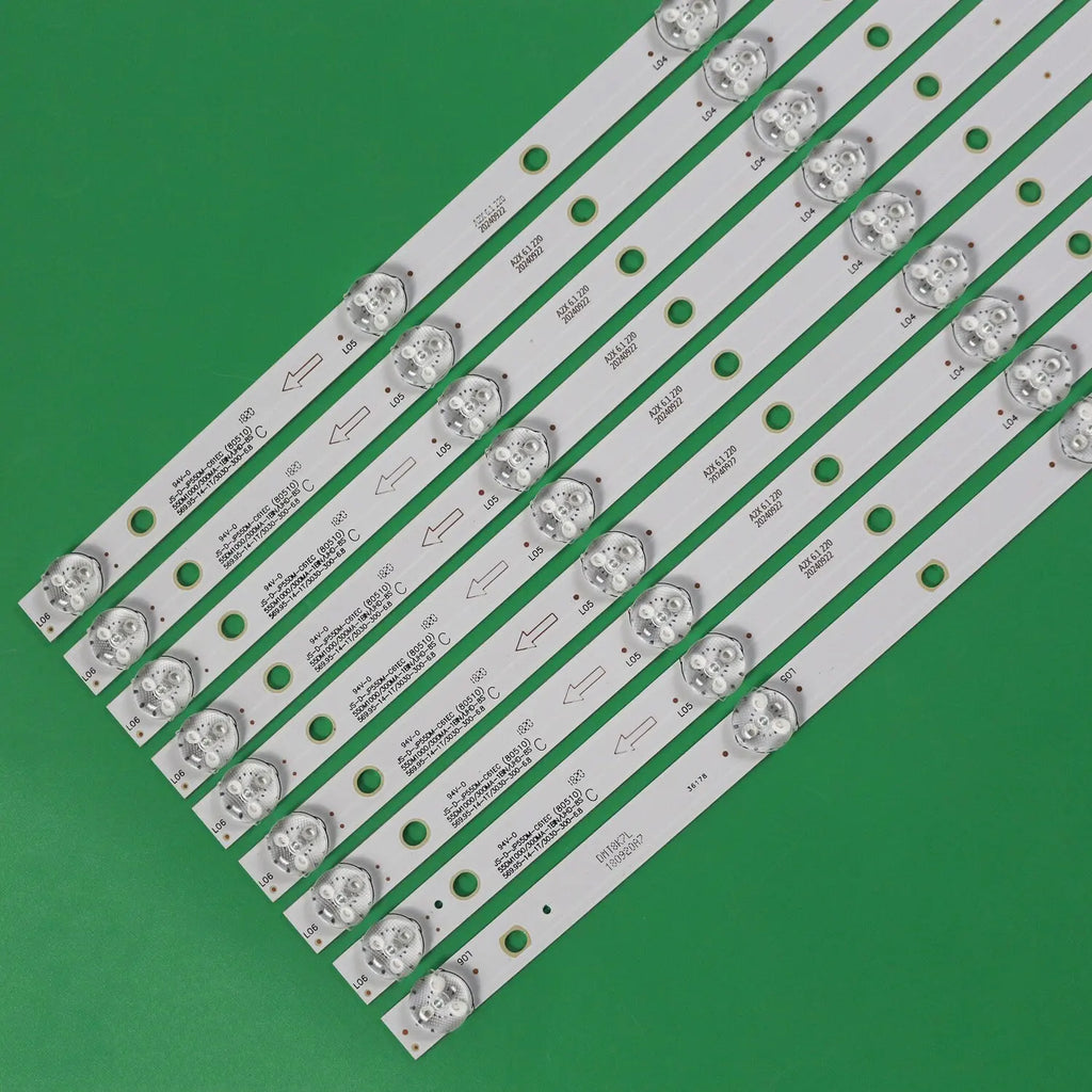 LED Backlight Strip for55DM1000 JS-D-JP55DM-A62EC C61EC 55DM1000/600MA-2BIN 55DM1000/300MA-ABIN/FHD