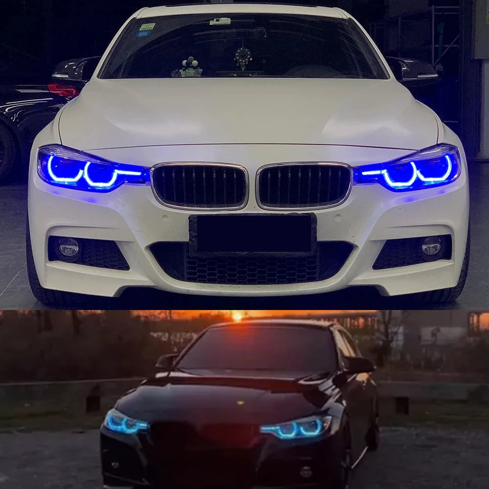 DRL LED Modules Board Set For BMW 3 Series F30 F31 LCI LED Headlight 2016 2017 2018 Daytime Running Lights
