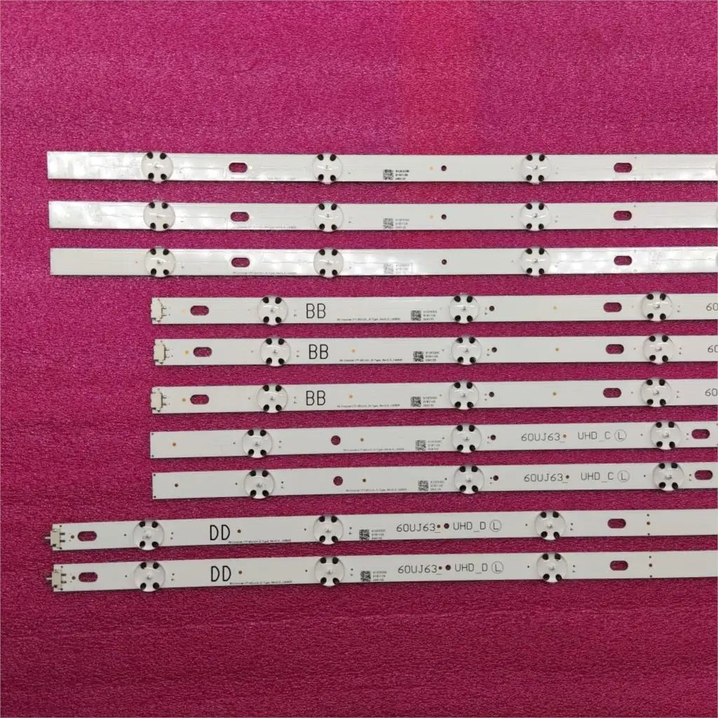 LED Backlight Strip for 60UJ6300 innotek 17Y 60inch 60UJ6050 60UJ630V 60UJ634V 60UJ630Y 60UJ63_UHD_A B C D