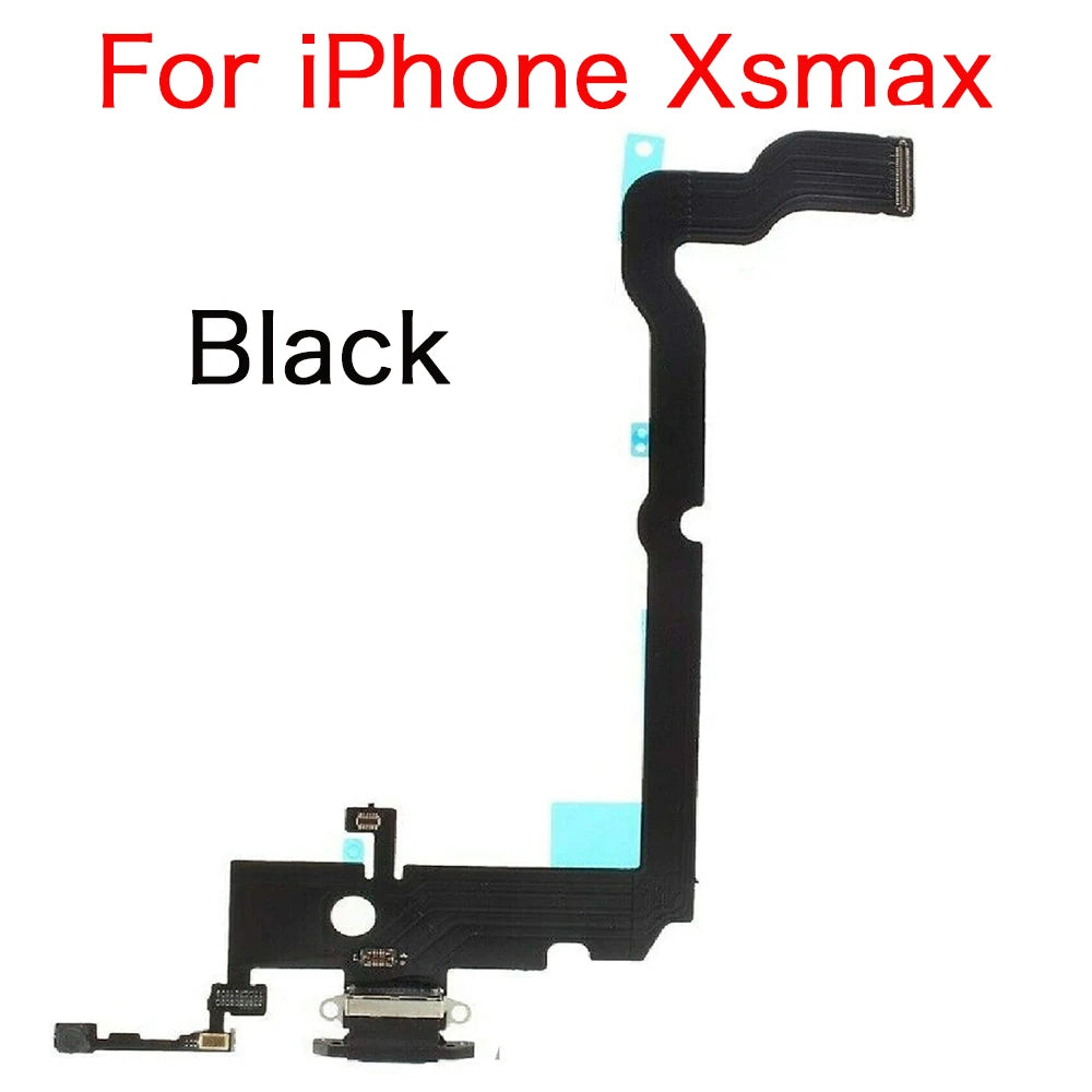 Charging Port Flex For iPhone X XR XS Max USB Charger Dock C