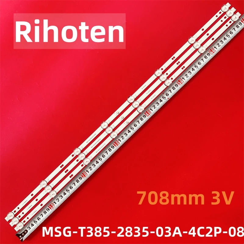 LED Backlight Strip for IRBIS 39S01HD352BS Telesystem Smart39 LED10 K32 K42 МSG-T385-2835-03А-4C2P-08