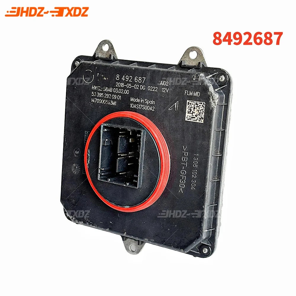 LED Headlight Control Module Computer Unit Ballast For BMW 5 Series G30 G31 G38 F90 M5 2018-2020 8492687 for