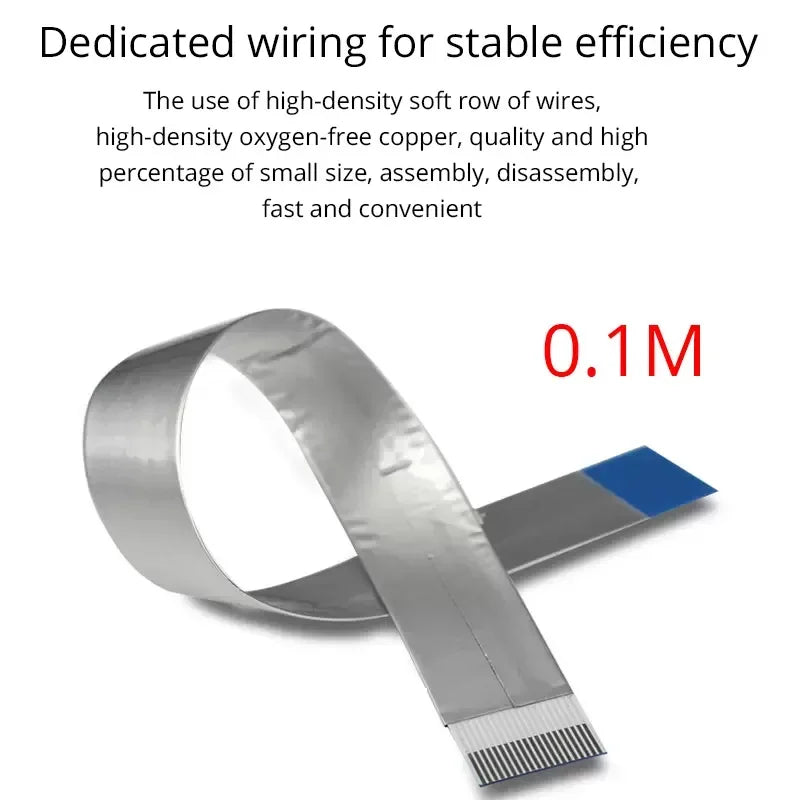 FPV HDMI-Compatible Connector Flexible Flat Cable Raspberry 