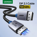 UGREEN DisplayPort Cable DP 2.1 16K 8K 4K 60Hz HDR Video Aud