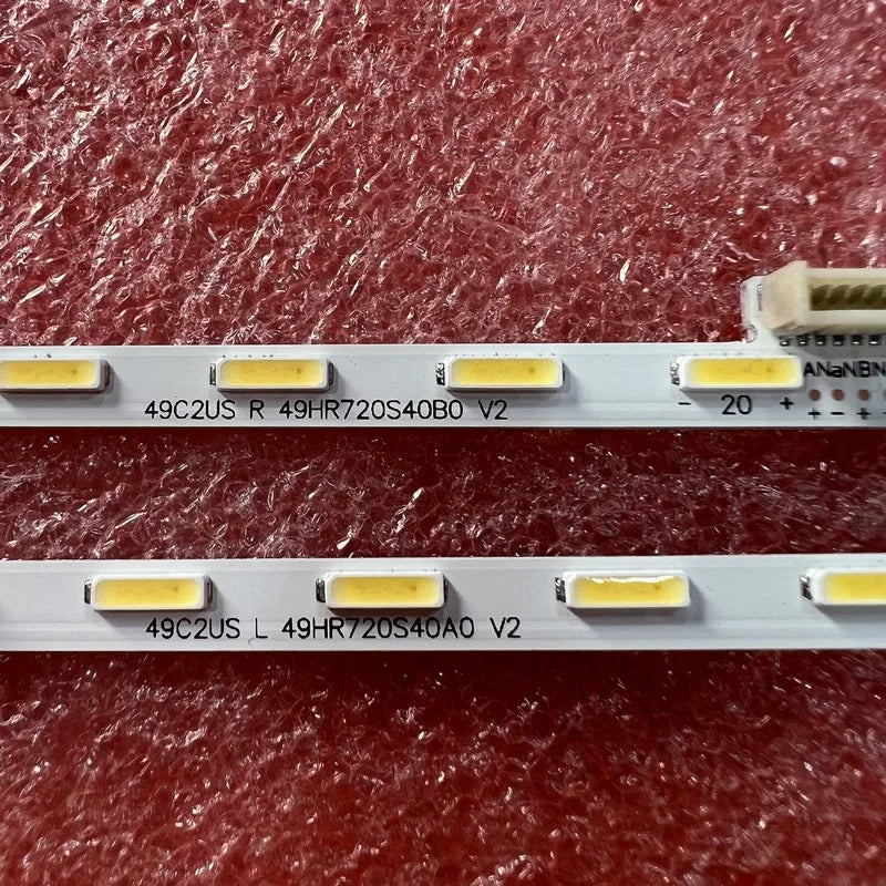 LED Backlight Strip for TCL U49C7006 49C2US R L 49HR720S40A0 49HR720S40B0 V2 4C-LB4940-HR05Q HR06Q