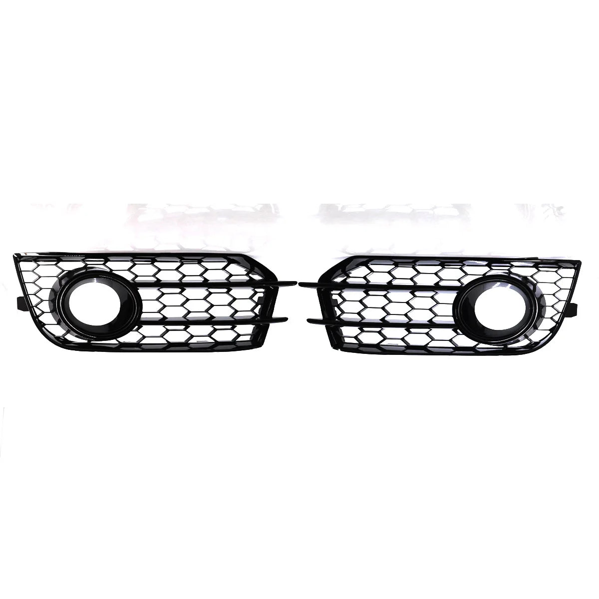 Lamp Grille For Audi A1 2011 2012 2013 2014 Fog light Garnish Hood Car Accessories