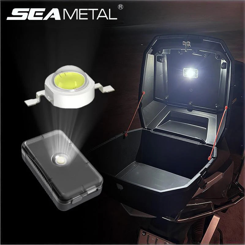 SEAMETAL 1/2pcs LED Bead Lamp High Brightness Motorcycle Loc