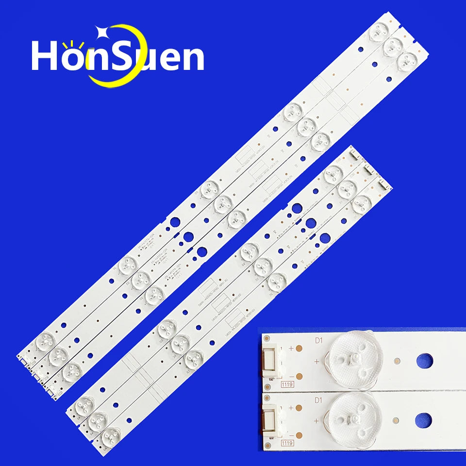 LED Backlight Strip for TDS1843FI 43NS18 PLD43FS8B QI43R18S (T45) SK43L74A-V01 GO43FSM KIM-43SMT