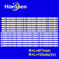 LED Backlight Strip for Kit 14 PCS LED backlight strip for SO NY Toshiba 42" TV 42L7453D SVT420A81 REV03 R L