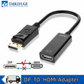 DP to HDMI Adapter 4k DisplayPort to HDMI Converter Male to 