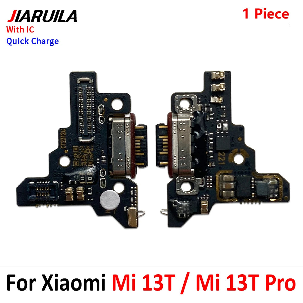 New Usb Charging Port Board Flex Cable Connector Main Motherboard Parts Ribbon for Xiaomi Mi 9T 10T 11T 12T 13T Pro