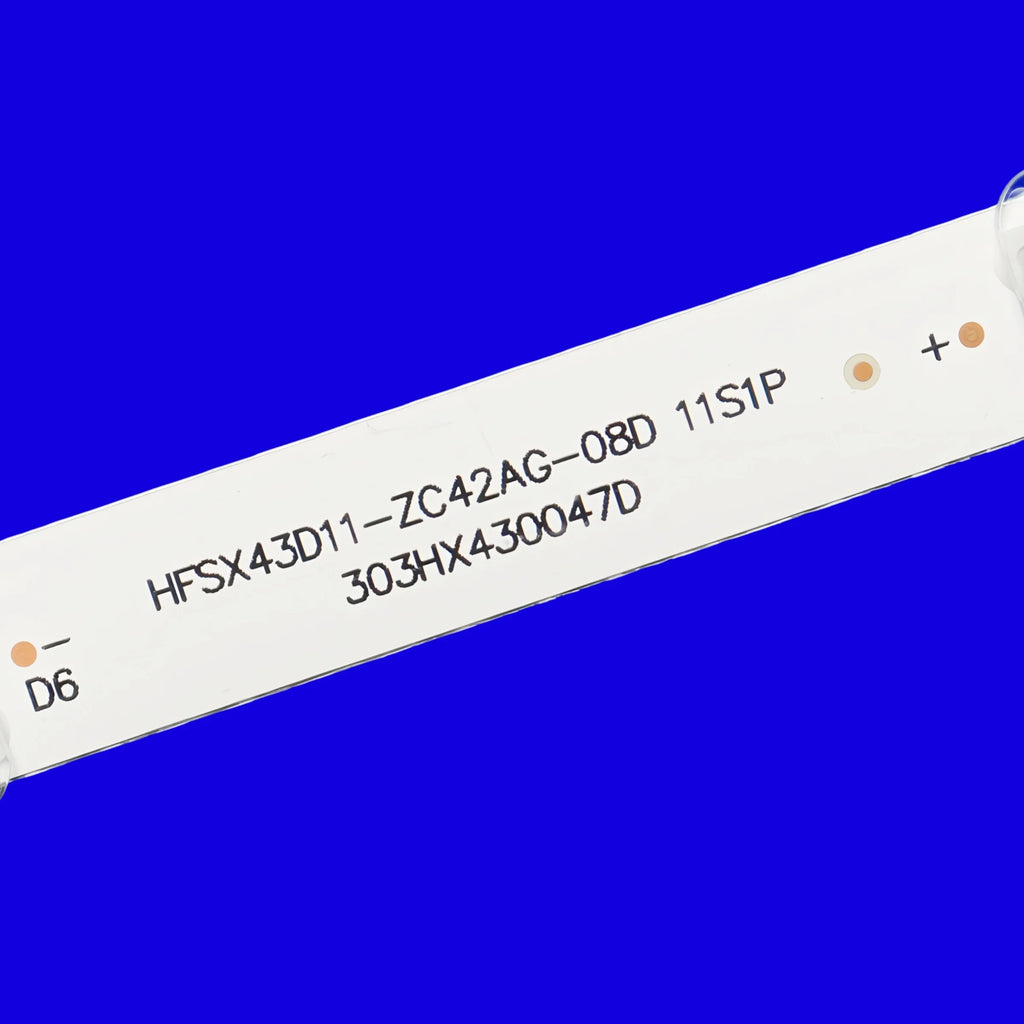 LED Backlight Strip for 43"TV L43MA-AFRU Strips HFSX43D11-ZC42AG-08D 303HX430047D L43MA-A L43MA-E