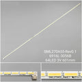 LED Backlight Strip for64LED For TV SML270A55_Rev0.1 6916L-3056B 601mm 3V - Replacement TV Backlight Strip