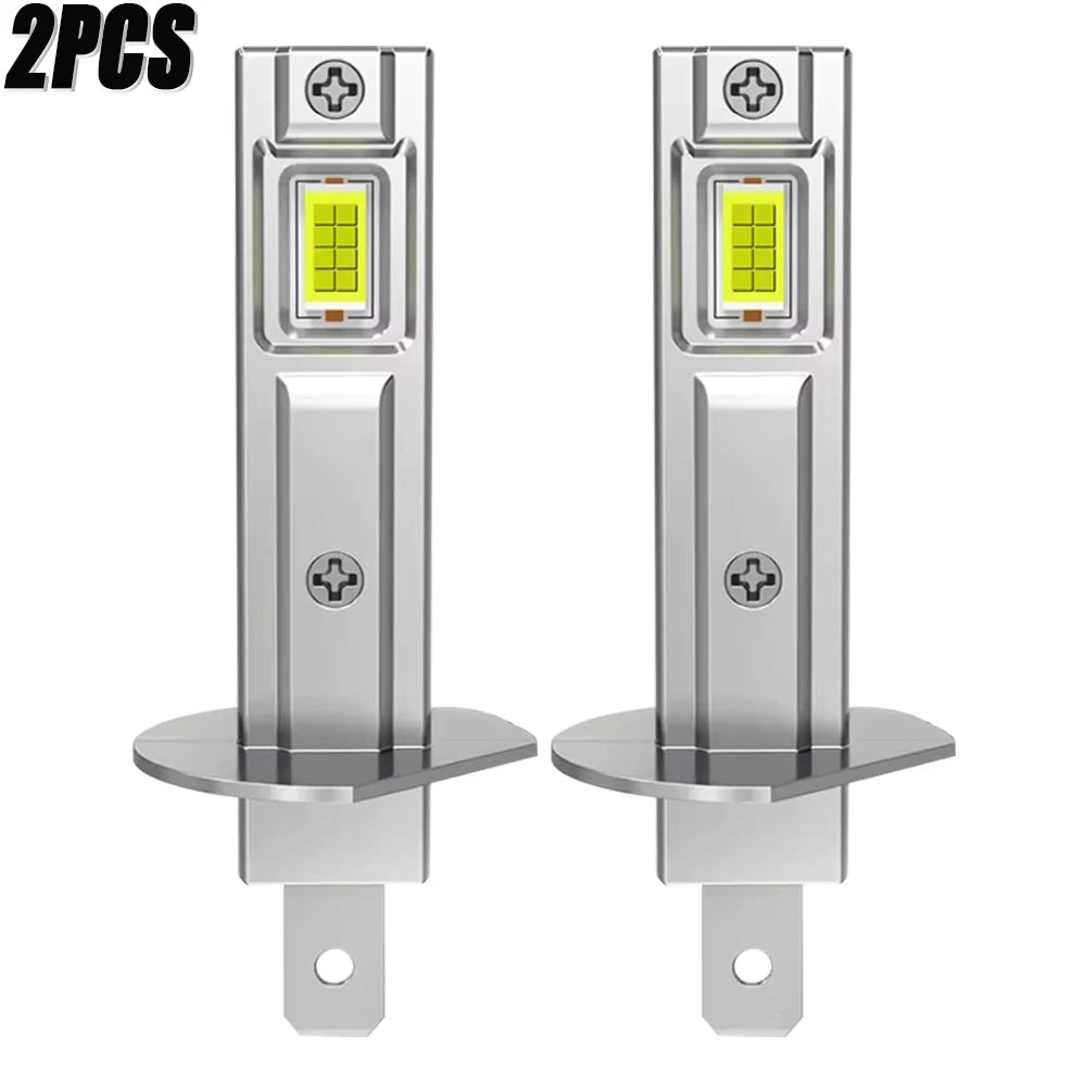 H1 LED Bulbs Car Headlight CANBUS 600W High Power Mini Wireless Spotlights Auto/Moto Headlamp Fog Lights 12V Plug&Play LED Lamp