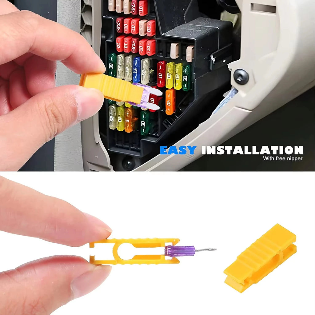 60/120Pcs Car Fuse Set - Various Small Size Fuses Universal 