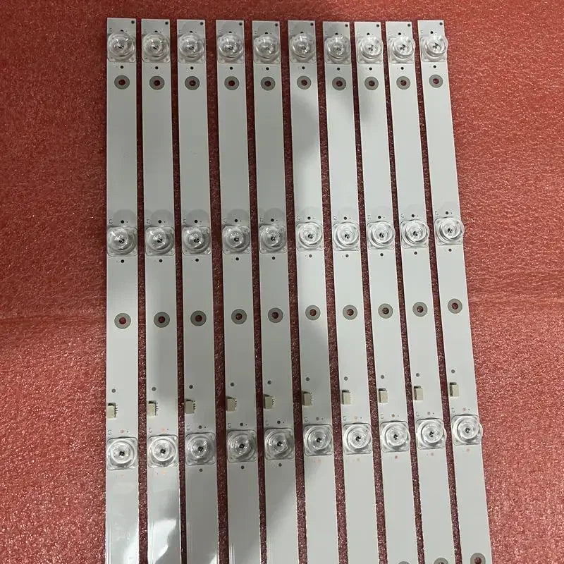 LED Backlight Strip for 10pcs 5LED(6V) 532mm LED Backlight Strips For 55LUA29E Skymaster 55SUA2505 MS-L1543