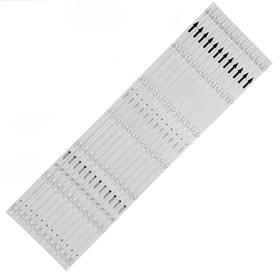 LED Backlight Strip for 12PCS LED Backlight Strip 7lamps For L75M6-ES 75D8000 75HR332M07A0 V0 4C-LB750T-HR2