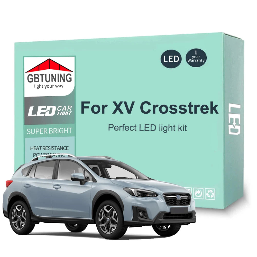 Light Bulb Kit For Subaru XV Crosstrek 2013-2021 2022 2023 2