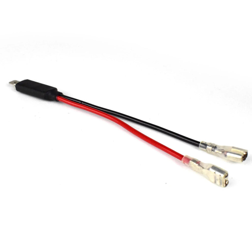 2X LED H1 Replacement Single Converter Wiring Connector Cabl