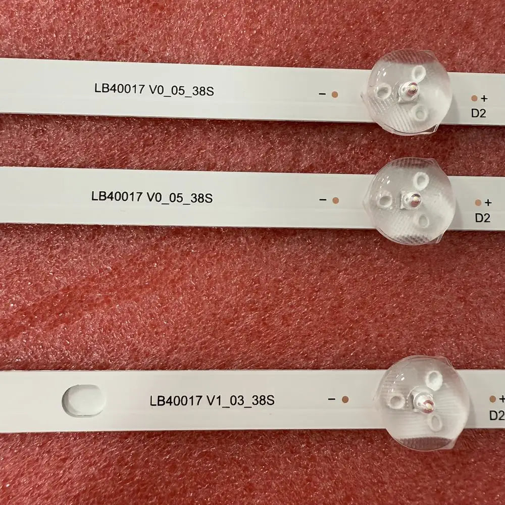 LED Strip for Hitachi 40HBT42A 40HBT02U Toshiba 40L1653DB 40A07USB 40LED1700 Telefunken TE40282S25TXH