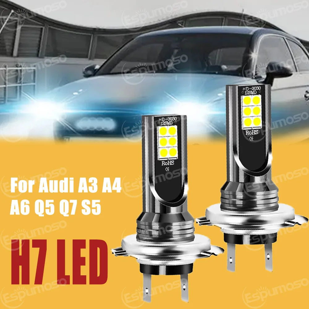 1/2/4pcs H7 Car Headlight Bulb Kit Waterproof Auto Fog Light
