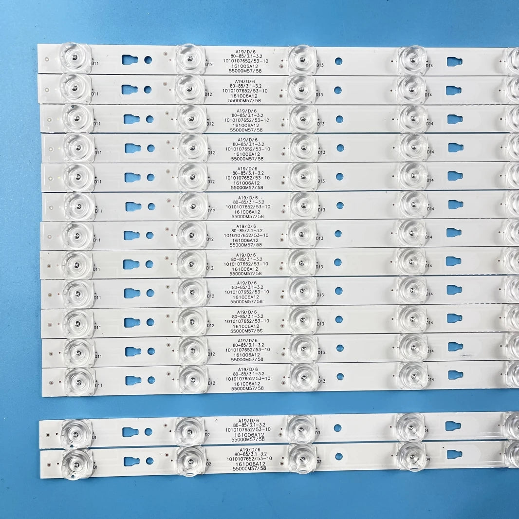 LED Backlight Strip for KIVI 55UX10S ERISSON 55ULES76T2 TF-LED55S37T2SU LED55K36U LED55K35U LS55AL88U71
