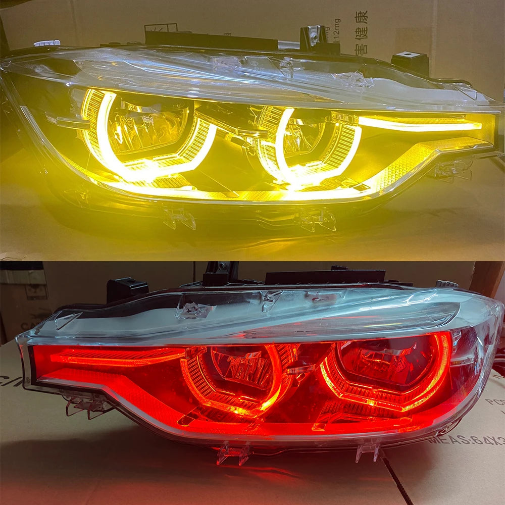 DRL LED Modules Board Set For BMW 3 Series F30 F31 LCI LED Headlight 2016 2017 2018 Daytime Running Lights