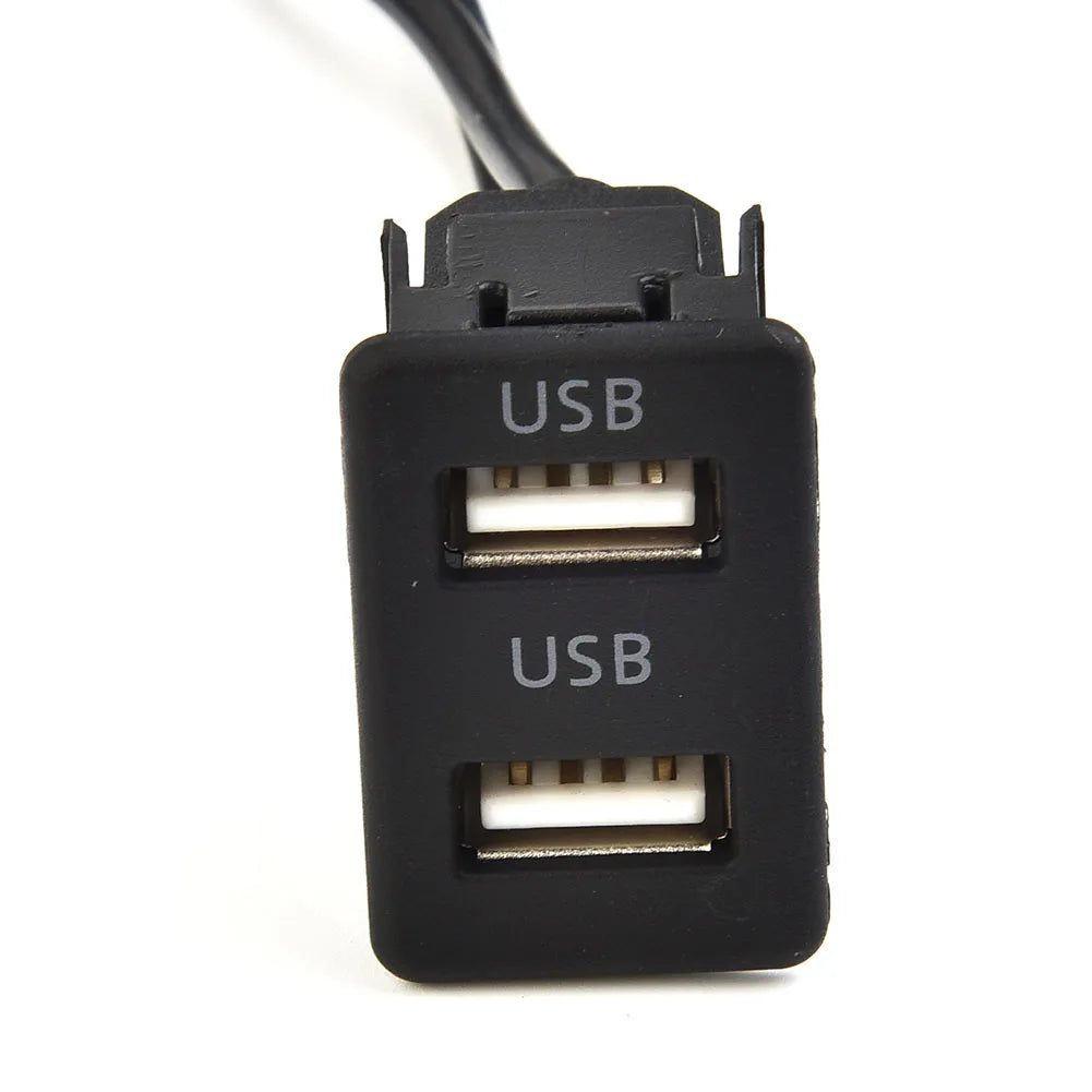 Universal Car Dash Flush Mount USB Port Panel Auto Boat 100c