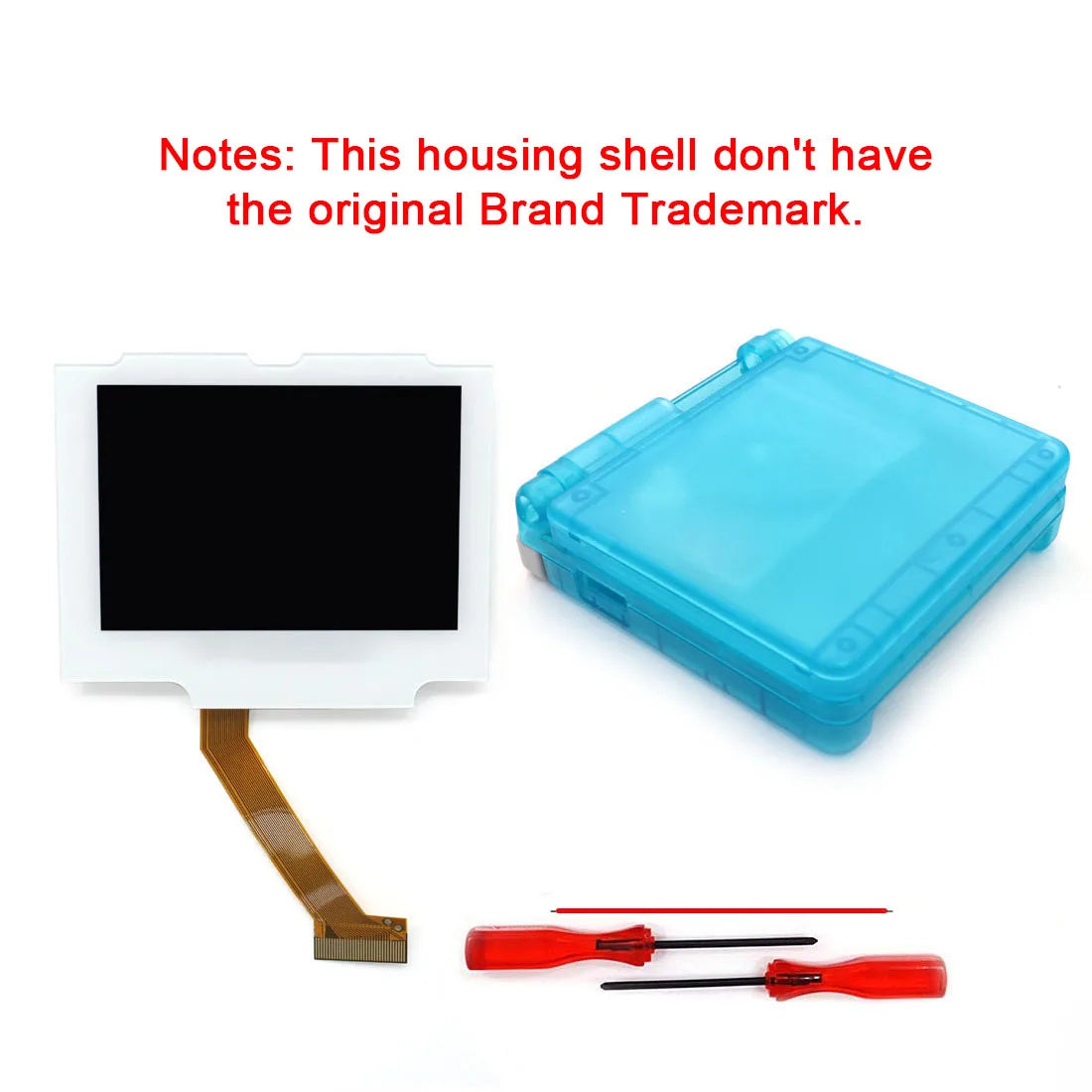 HISPEEDIDO Pre-Laminated IPS 3.0 inch V5 Real Drop in Screen For GBA SP LCD Replacement Kits Build in OSD Menu Easy to Install