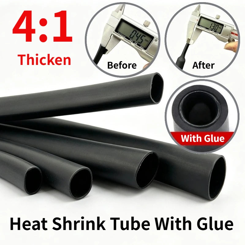 3M 4 1 Heat Shrink Tube Thicken with Glue Thermoretractile H