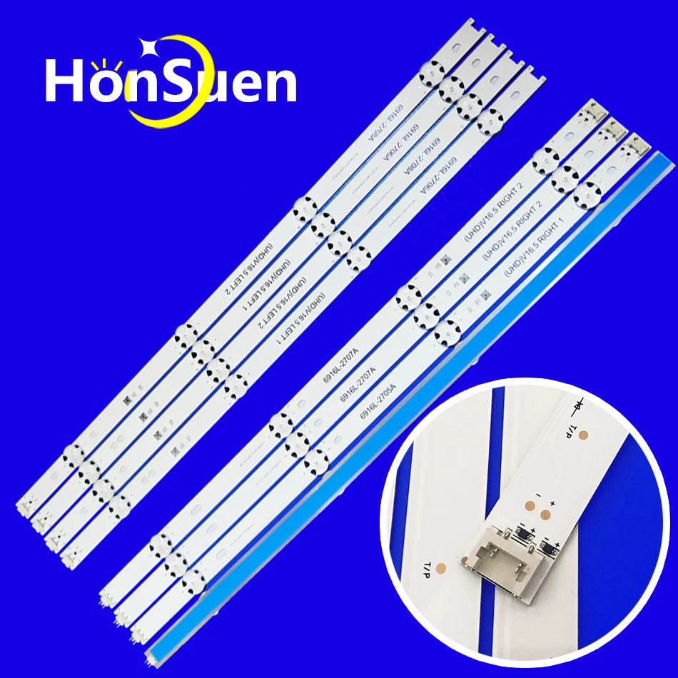LED Backlight Strip for TV LED Strip For 49LH510T 49LH510Y 49UH652T 49LJ510M 49LJ5100 49UH650V 49UH656V