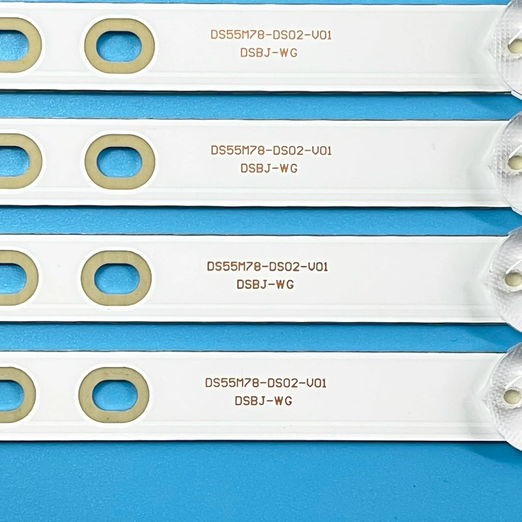 LED Backlight Strip for5 lamp For AKAI 48 55 TV AKTV480 T DS55M78-DS02-V01 DSBJ-WG 2W2006-DS55M7800-01 BAIRD