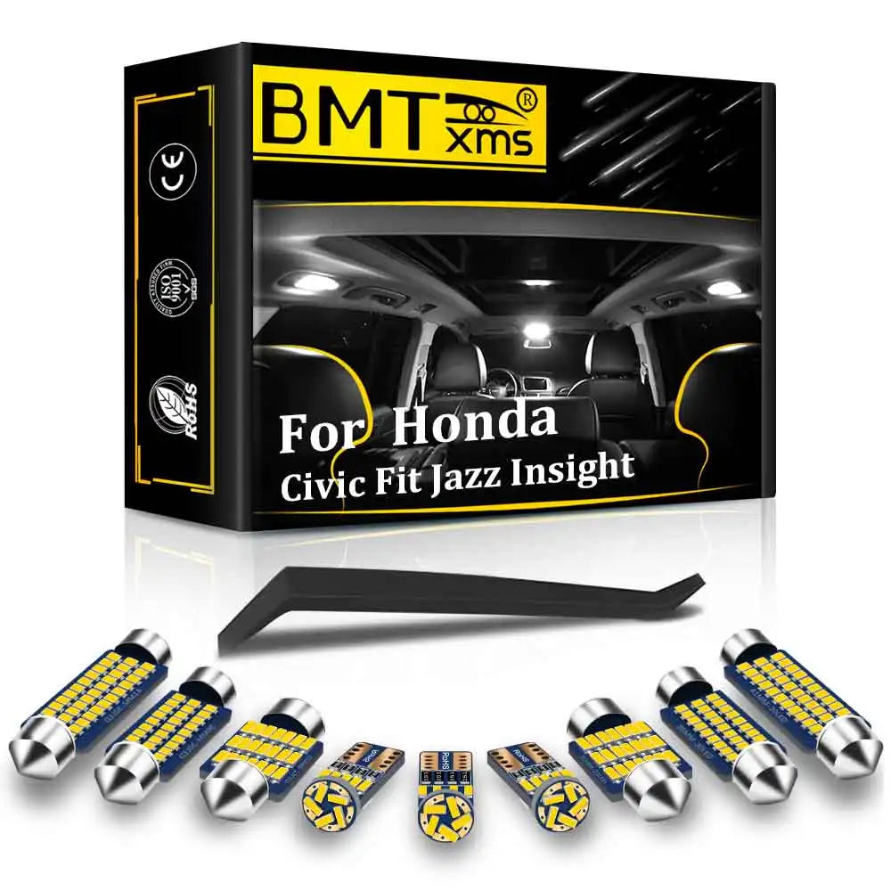 BMTxms No Error LED Interior Light Kit For Honda Civic Insig