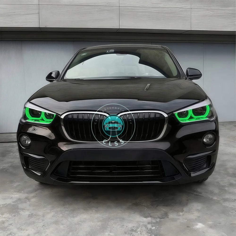 Angel Eyes DRL Board 63117428792 For BMW X1 F48 2017-2019 LED Headlight Blue Red Daytime Running Light Module