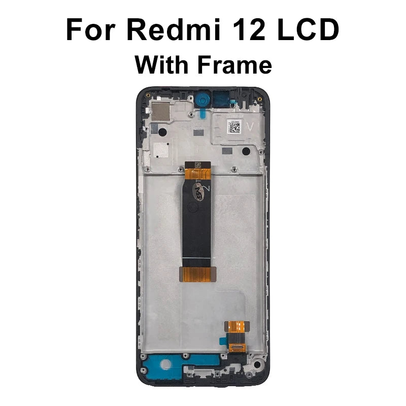 6.79 For Xiaomi Redmi 12 LCD 23053RN02Y Display Touch Screen Digitizer Assembly For Xiaomi Poco M6 Pro LCD 5G Replacement Parts