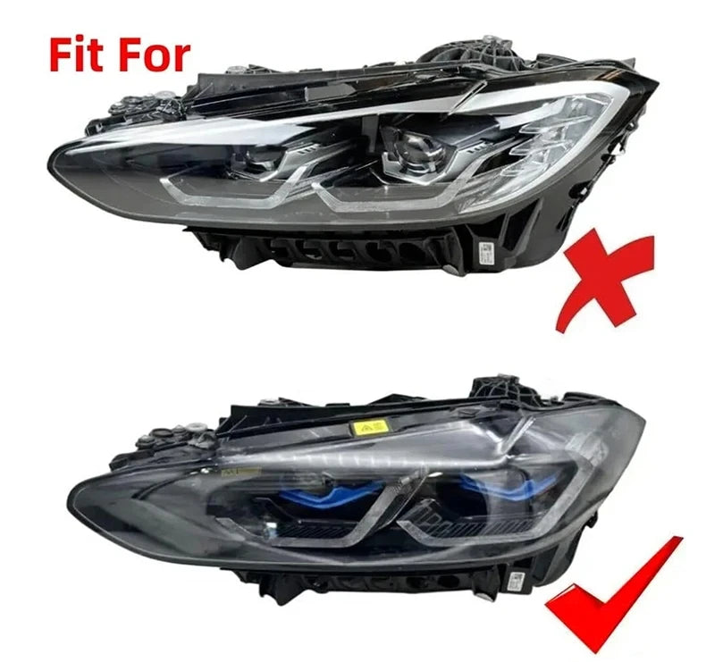 Headlight Upgrade Set with RGB DRL APP Control LED Module Perfect Fit for G22 G23 G26 2021 2025 for BMW G23
