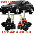 4X9005 Car LED Headlight Bliub Ultra Bright High Low Beam Br