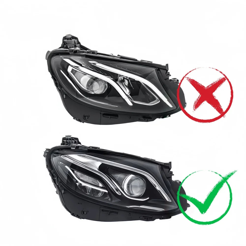 LED Headlight DRL Chips Boards For Mercedes-Benz W213 E Class E200 E300 2018-2020 White Light Source Daytime