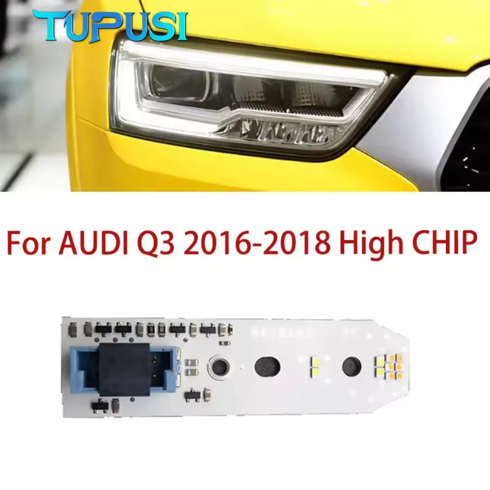 DRL LED Board For Audi Q3 2016-2018 1001.007.0600 LED Headlight Daytime Running Light Module 8U0 941 475