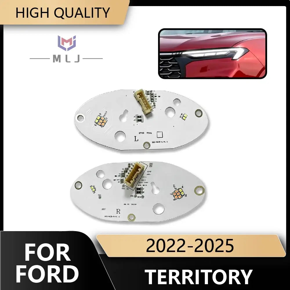 Angel Eyes DRL LED Chip Light Source Circuit Board For Ford Territory 2022-2025 Xenon Headlight Ballast