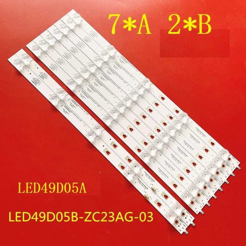 LED Backlight Strip for LED49D05A-ZC23AG-03 LS50A51 U50H3 LED49D05B-ZC29AG-01 08 11 V500DJ6-QE1 50C61