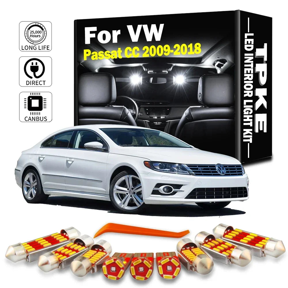 TPKE Accessories For VW Volkswagen Passat CC 2009- 2013 2014