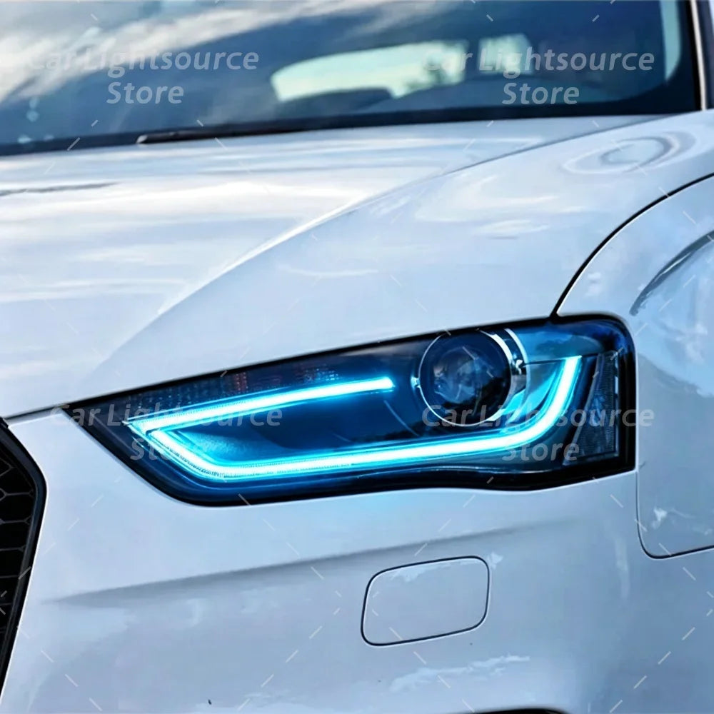 Angel Eye DRL Boards For Audi A4 S4 B8 2013-2016 Xenon Headlight Daytime Running Light Chips Module Upgrade