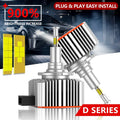 2PCS D1S D3S LED Headlight Bulbs 360 70W 900% Brighter 32 CS