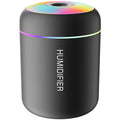 USB Mini Humidifier Quiet Large Mist Colorful Ambient Light 