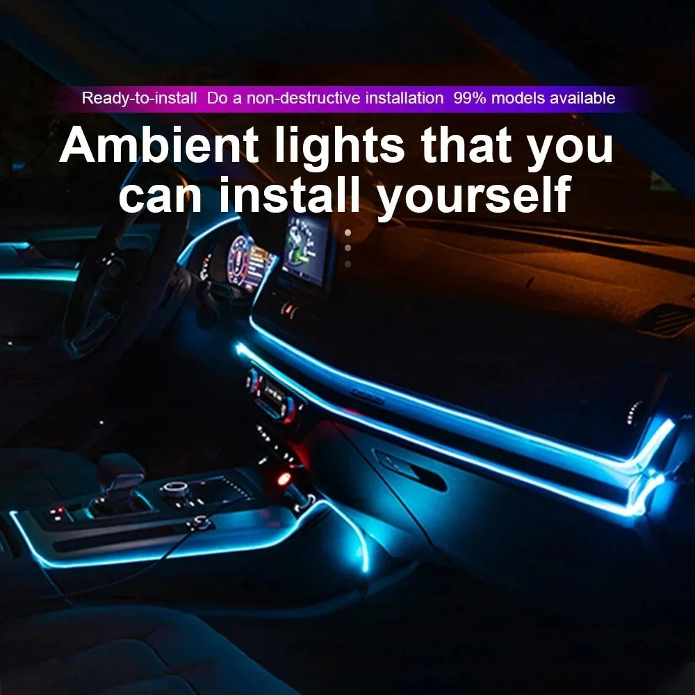 Car LED Flexible Strip Cool Light Fit For Toyota 4Runner 202