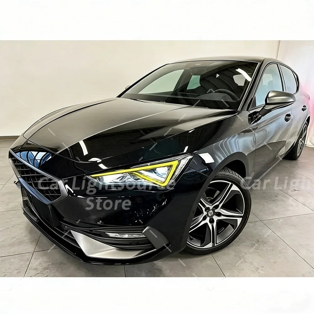 DRL LED Boards Angel Eyes For SEAT Leon MK4 Cupra 2020-2023 5FJ941475 Car Headlight Daytime Running Light